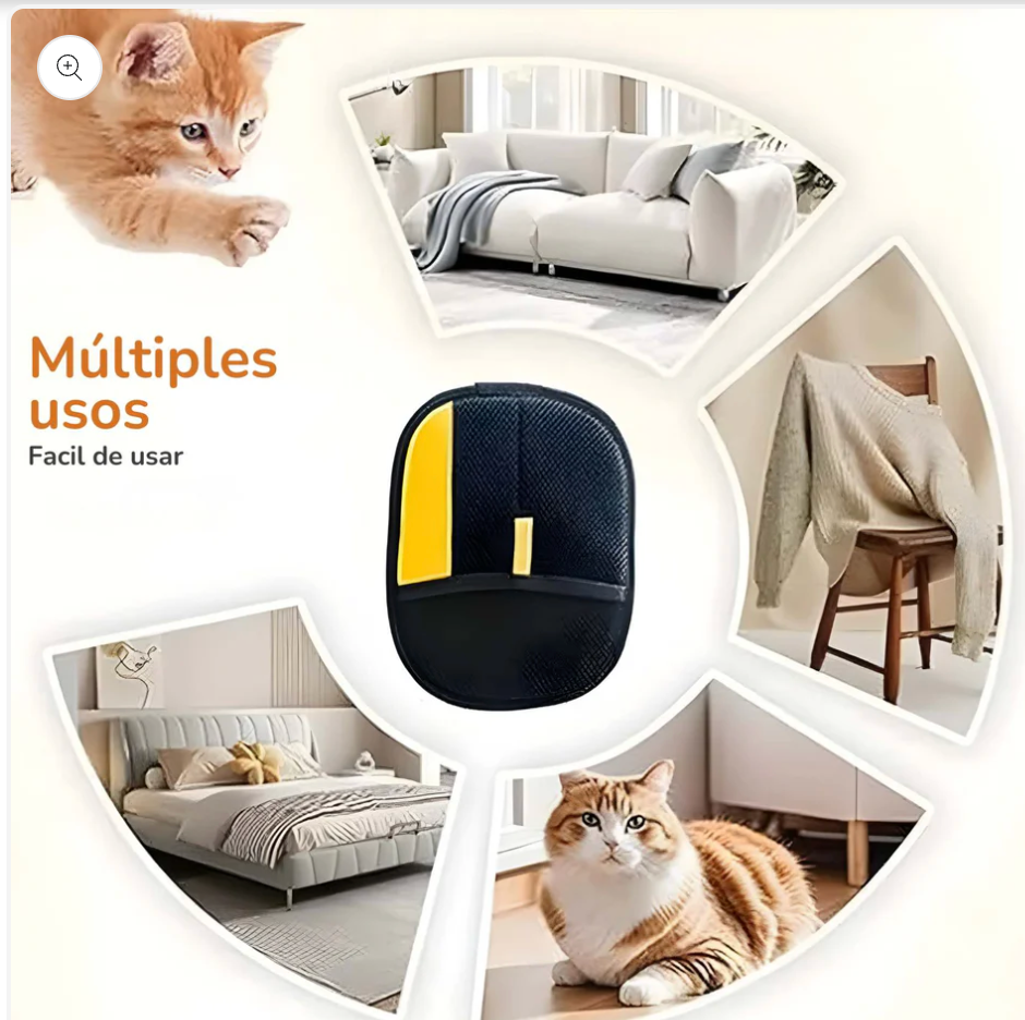 Guante Mágico 360™ – Elimina Pelos y Pelusas Sin Esfuerzo 🐶✨ | Reutilizable, Fácil de Usar y con 🚚 ENVÍO GRATIS a Toda Colombia