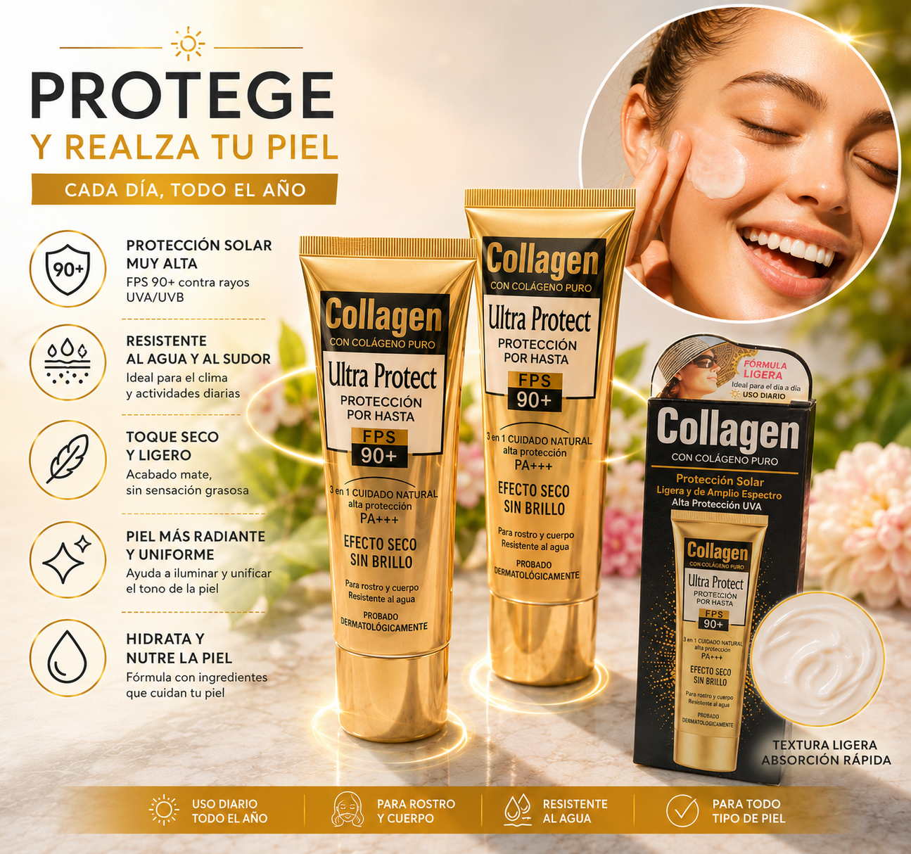 ☀️ COLLAGEN ULTRA PROTECT SPF 90+